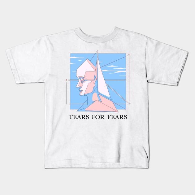 Tears For Fears •• Retro Style Aesthetic Design Kids T-Shirt by unknown_pleasures